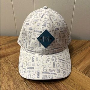 White and Blue Stylish Hat for All Occasions